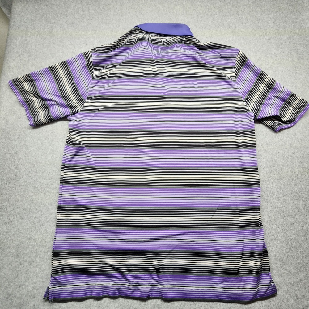 Nike Polo Shirt Golf Men's XL Tour Performance Striped Short Sleeve Hombre Golf - Picture 9 of 12